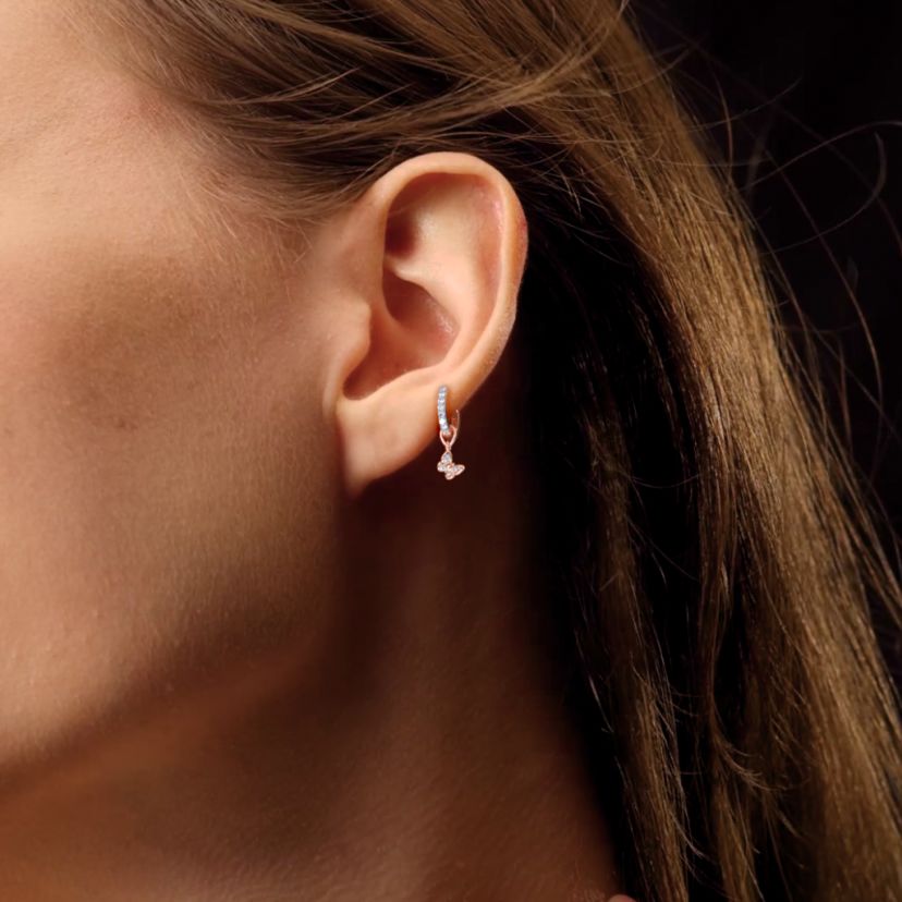 The Mariphelle Multi Pierced Hoop Earrings - image 3