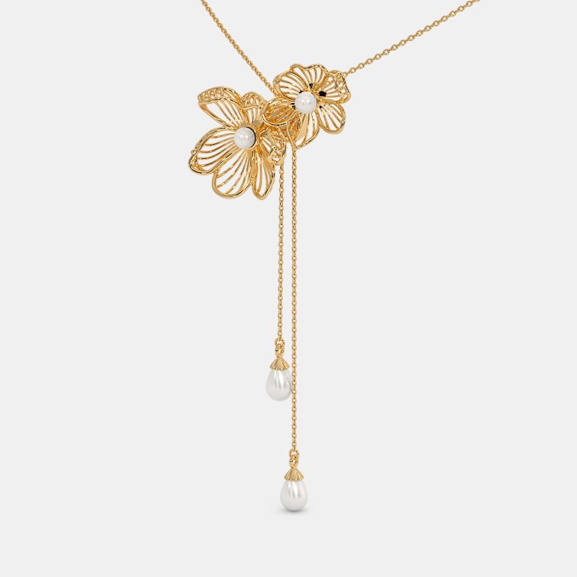 The Petalmesh Y Necklace - image 1