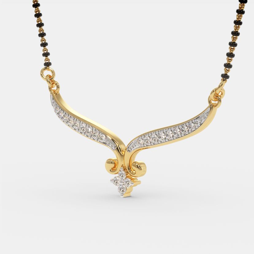 The Aditi Mangalsutra Pendant - image 4