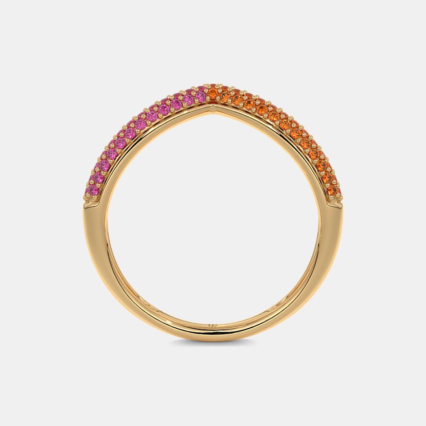 The Renisa Chevron Ring - image 8