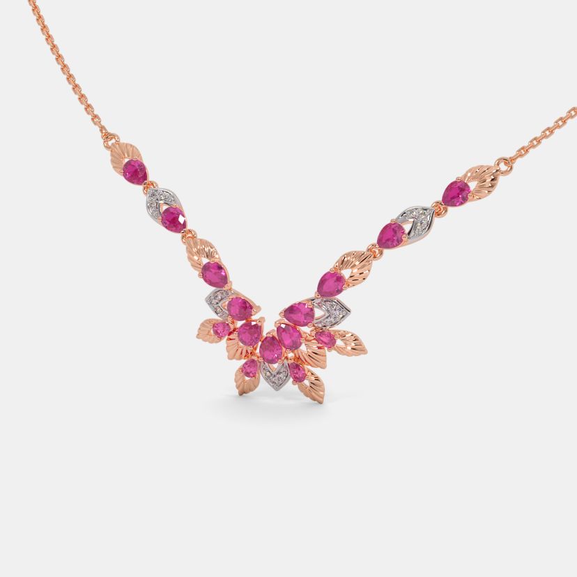 Gemstone necklace online 2025