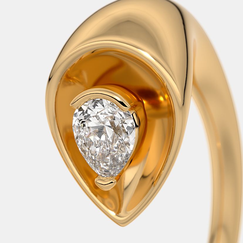 The Pradya Top Open Ring - image 5