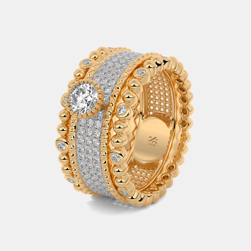 The Alzian Bridal Ring Set - image 1