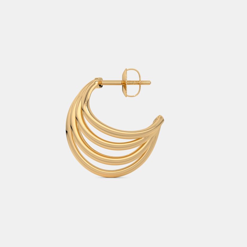 The Tiered Hoop Earrings - image 8