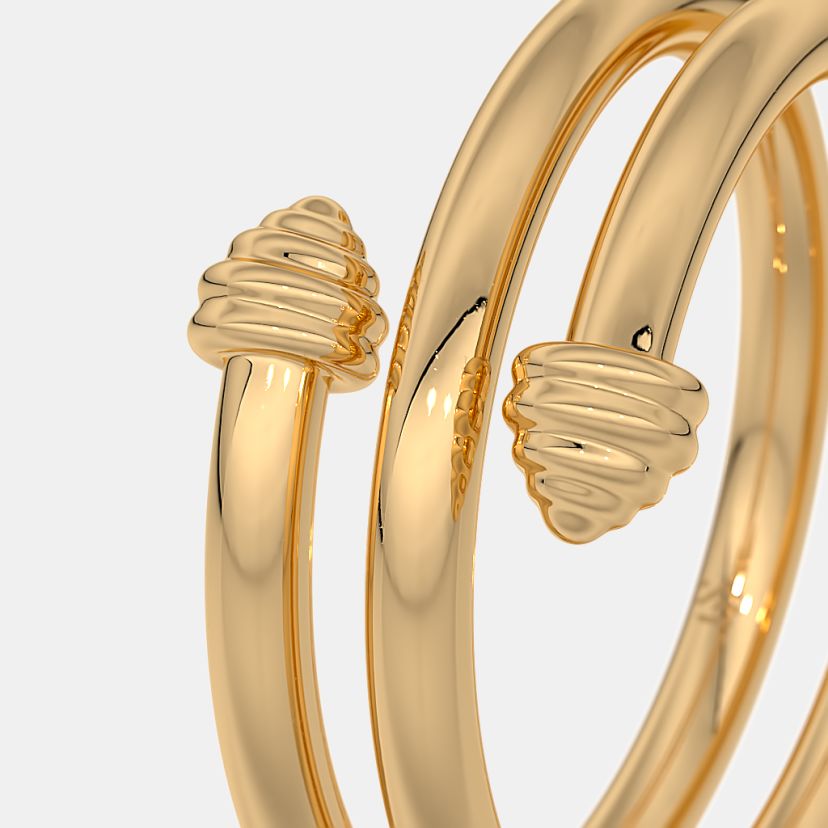 The Azure Gyre Spiral Ring - image 5