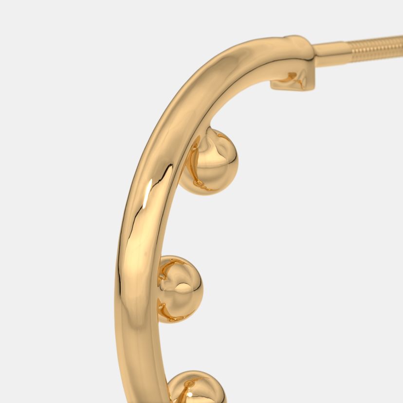 The Pellet Hoop Earrings - image 4