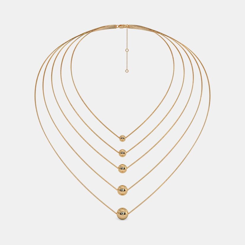 The Sphered Layered Necklace - image 3