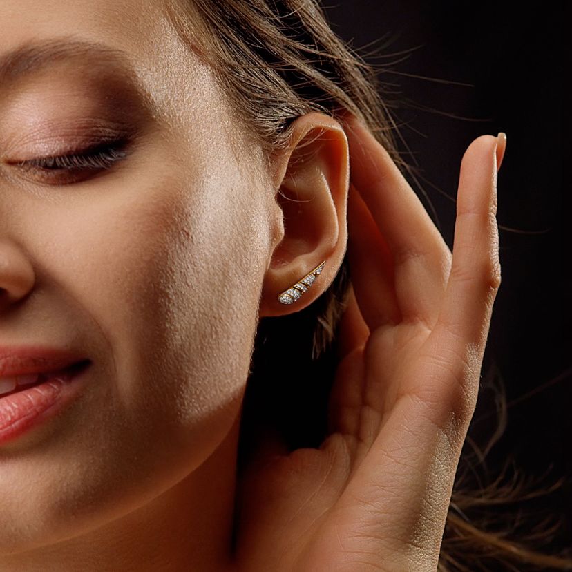 The Waikaner Ear Climber Earrings - image 3