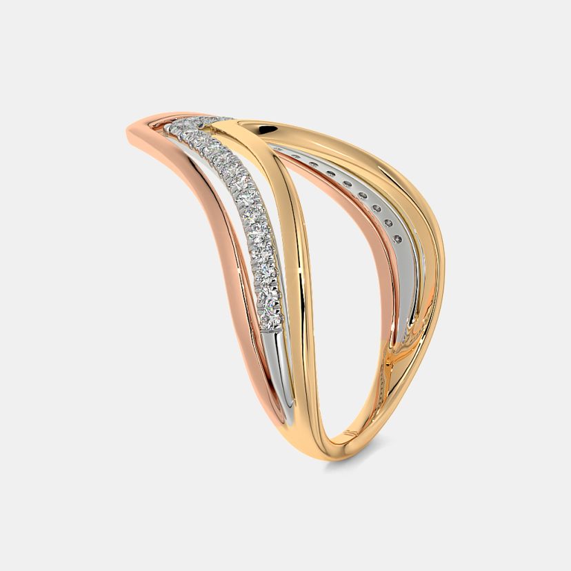 The Floy Chevron Ring - image 9