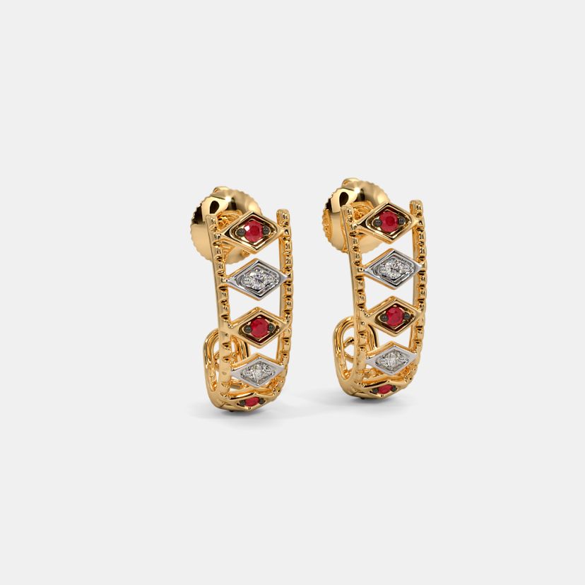 The Omaira J Hoop Earrings - image 4