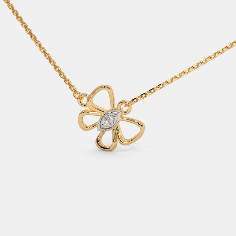 Children's Necklaces: Sterling Silver/CZ Initial F Necklaces on Your C –  Baby Jewels