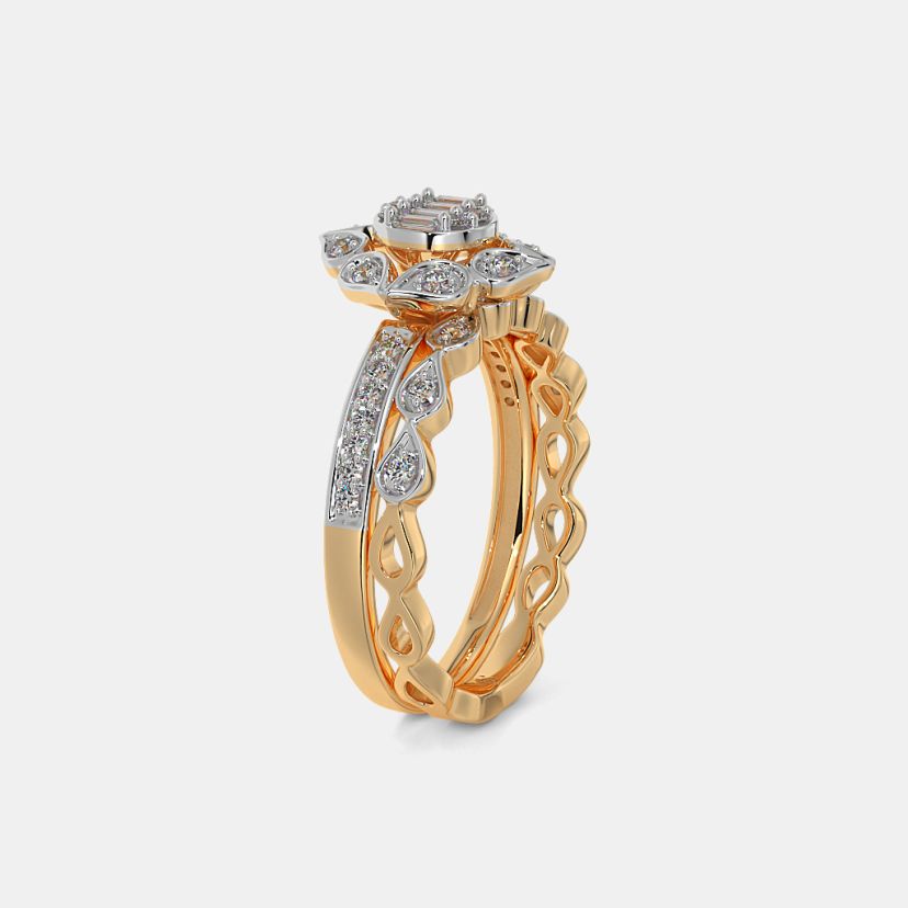 The Staunch Bridal Ring Set - image 10