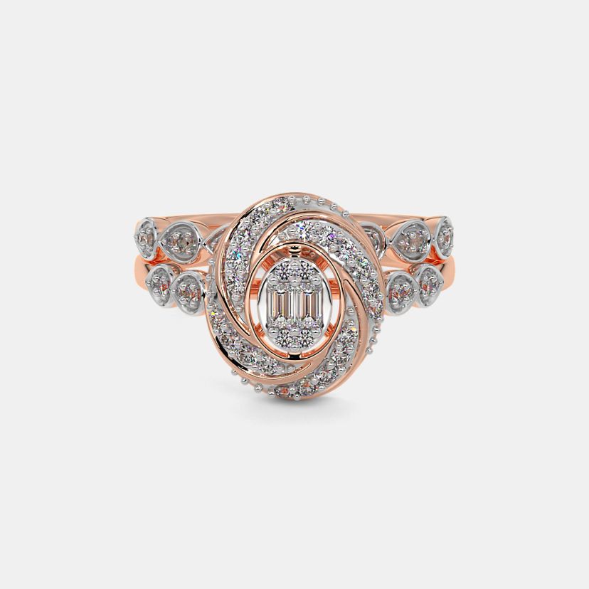The Entwine Bridal Ring Set - image 8