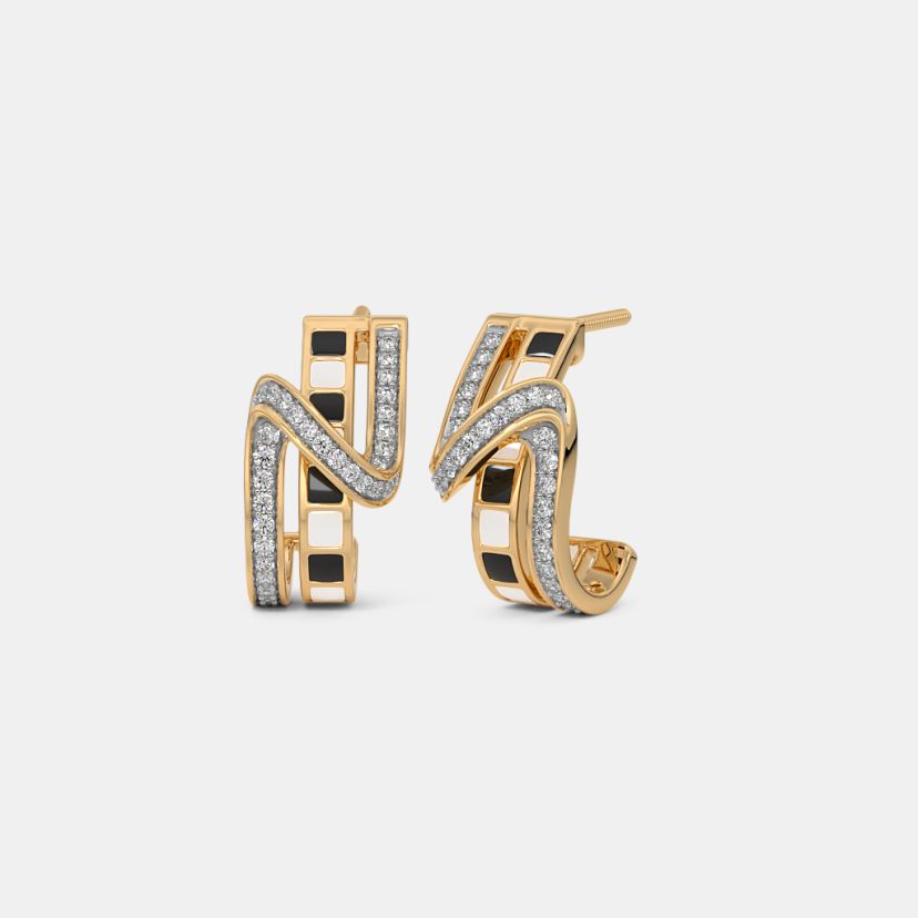 The Jakob J Hoops Earrings - image 1