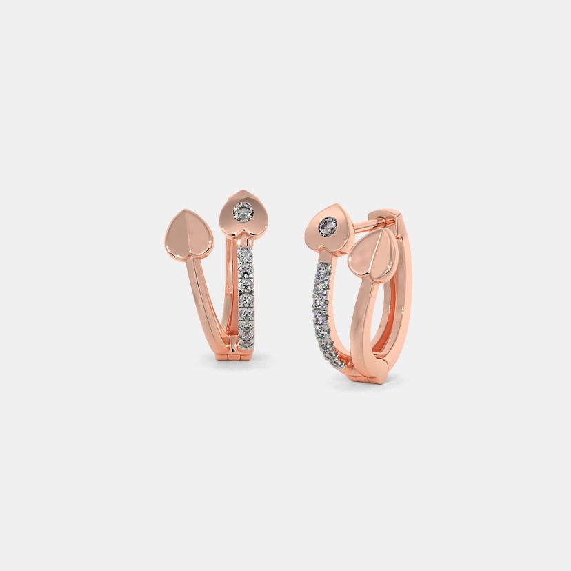 The Leontina Multi Pierced Hoop Earrings - image 1
