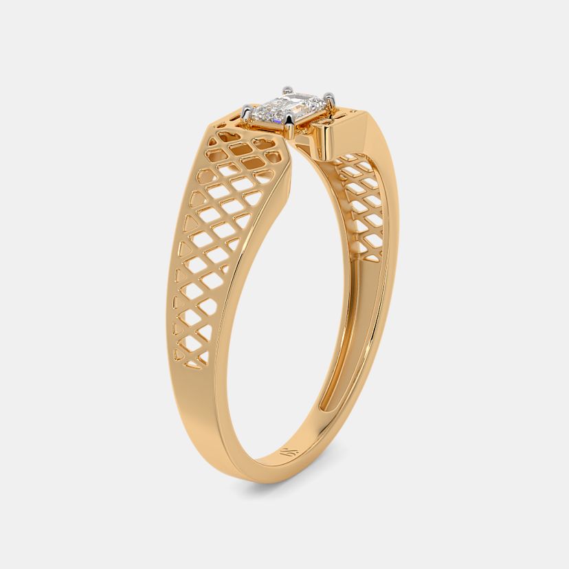 The Mathilde Solitaire Ring For Him - image 7
