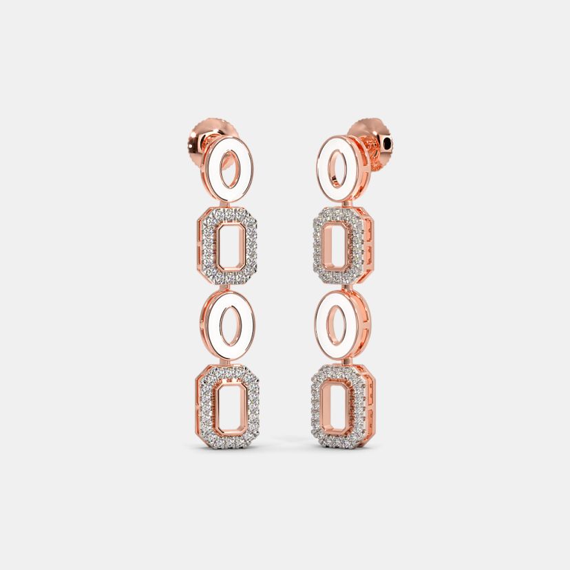 The Moderna Dangler Earrings - image 1