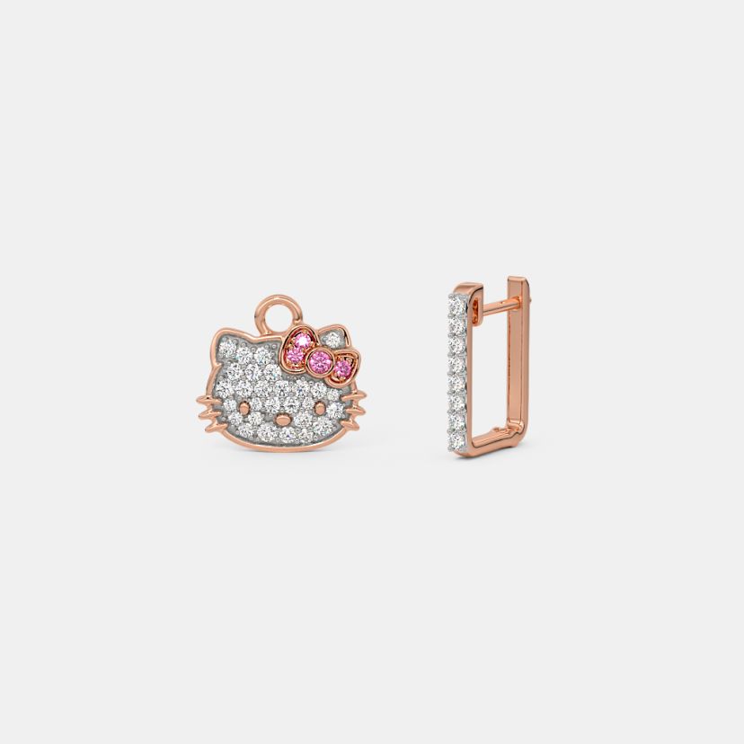 The Yangi Dangle Hoop Earrings - image 4