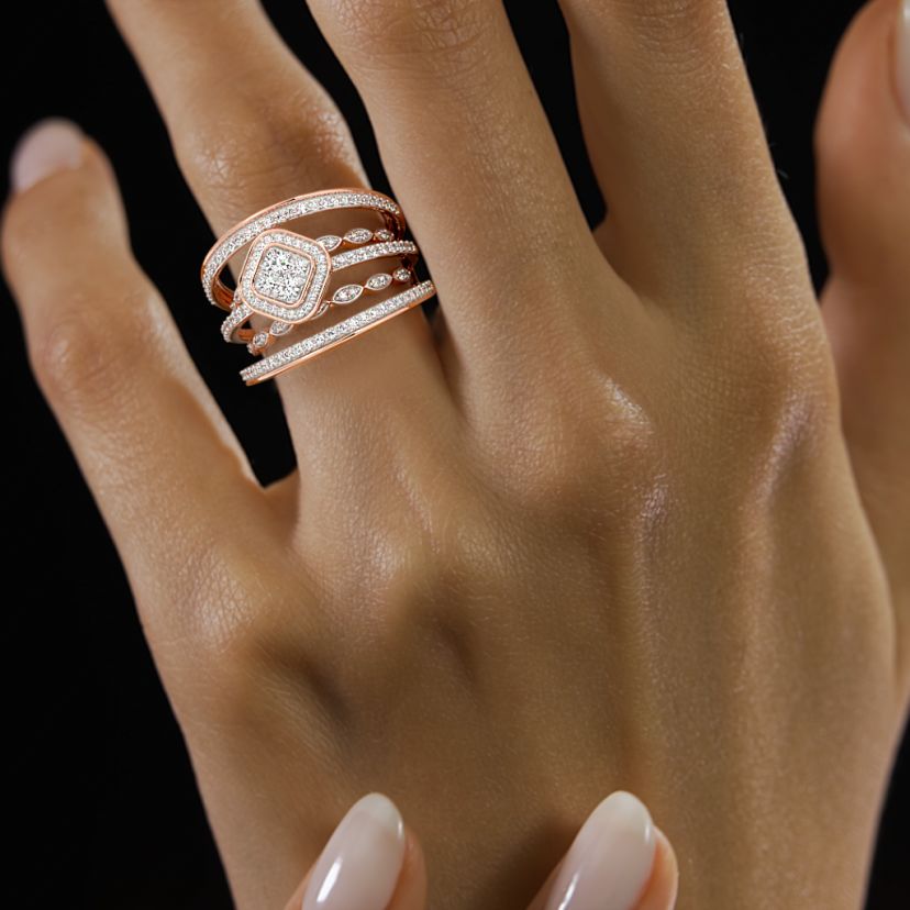 The Piacere Statement Ring - image 4