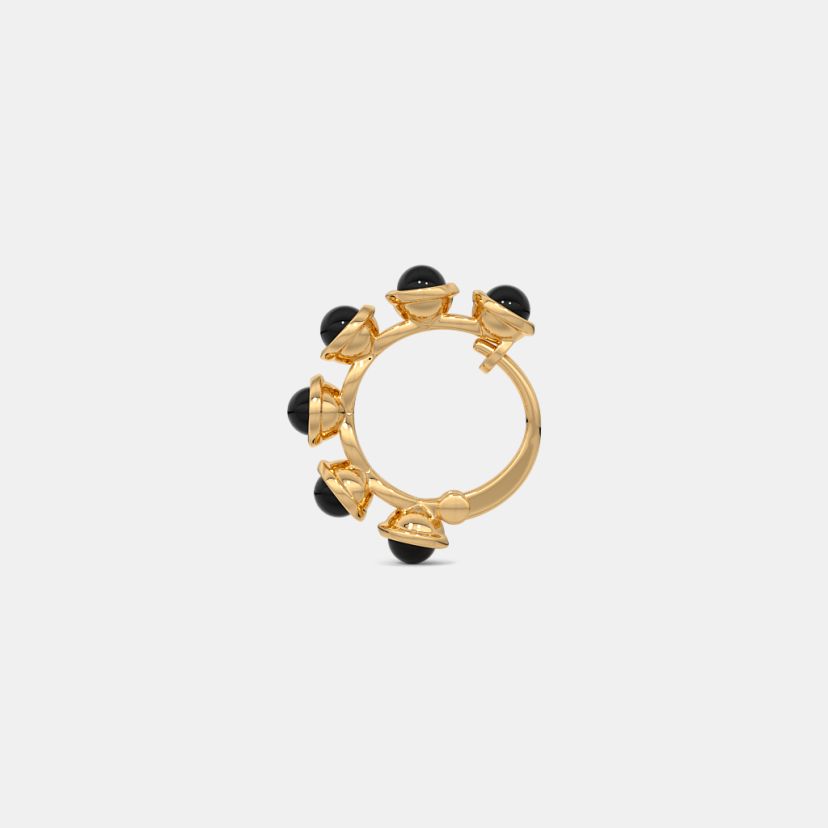 The Ebon Hoop Earrings - image 8