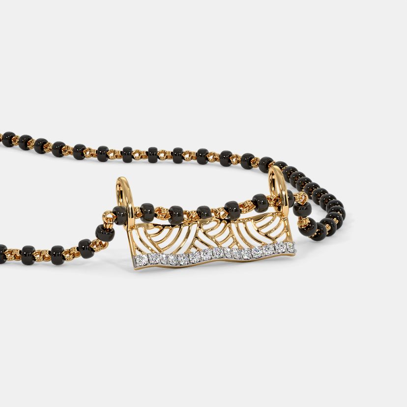 The Facetta Mangalsutra Pendant - image 7