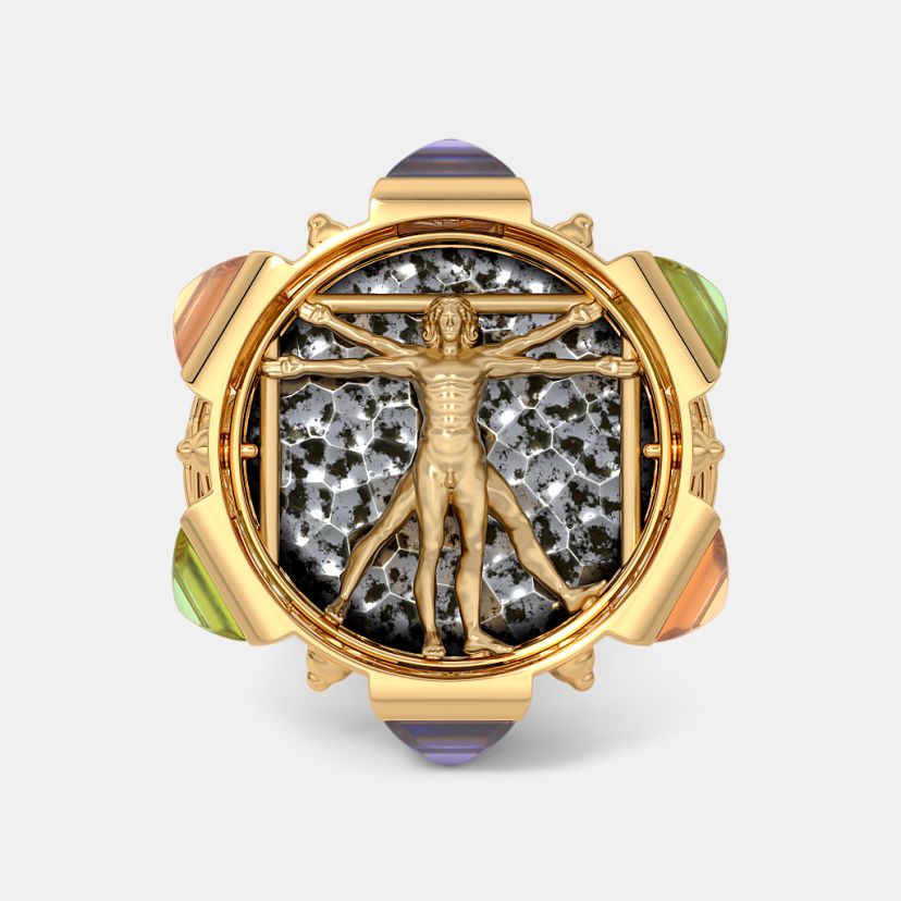 The Vitruvian Statement Ring - image 5