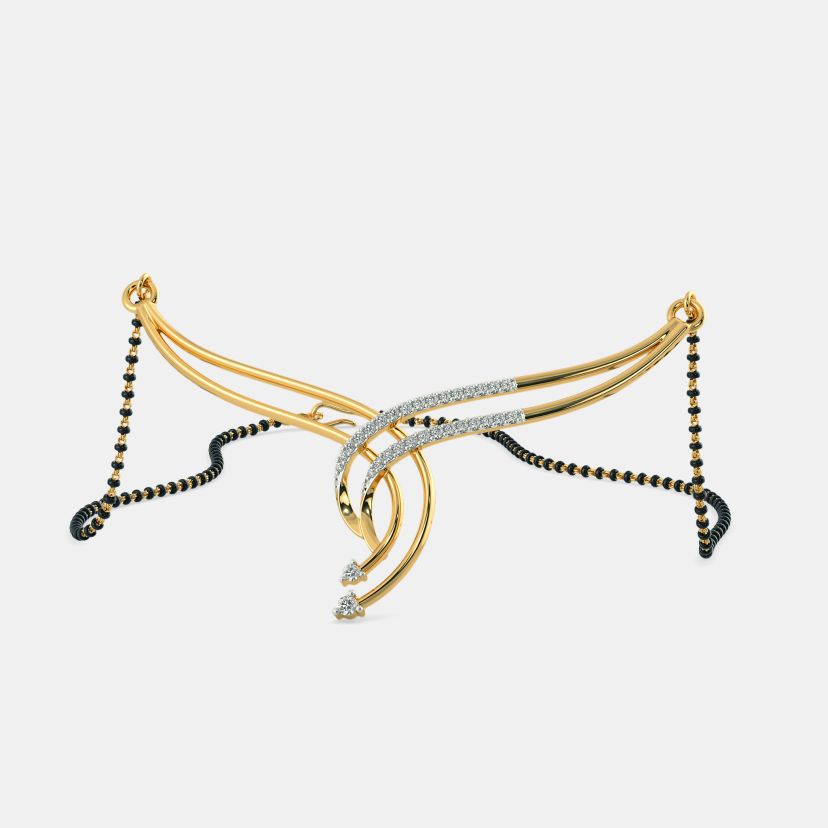 Bluestone diamond mangalsutra designs hotsell