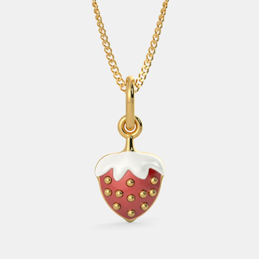 The Strawberry Love Pendant For Kids - image 5