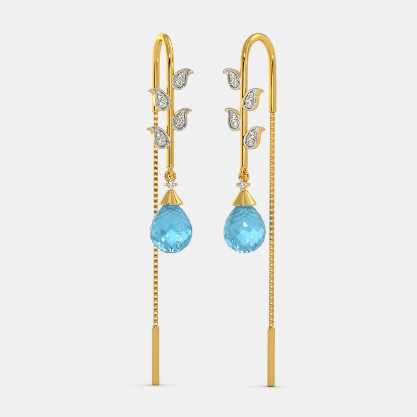 The Leaflet Bloom Earrings - image 1