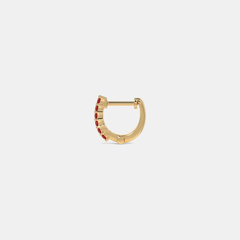 The Napua Multi Pierced Hoop Earrings - image 8