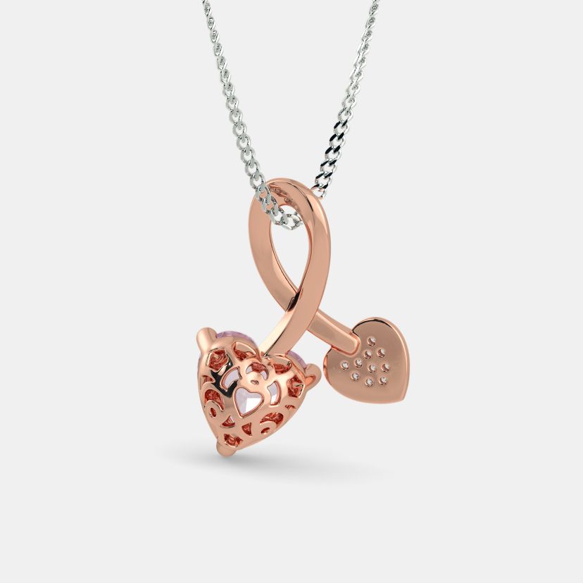 The Cira Rose Quartz Pendant - image 4