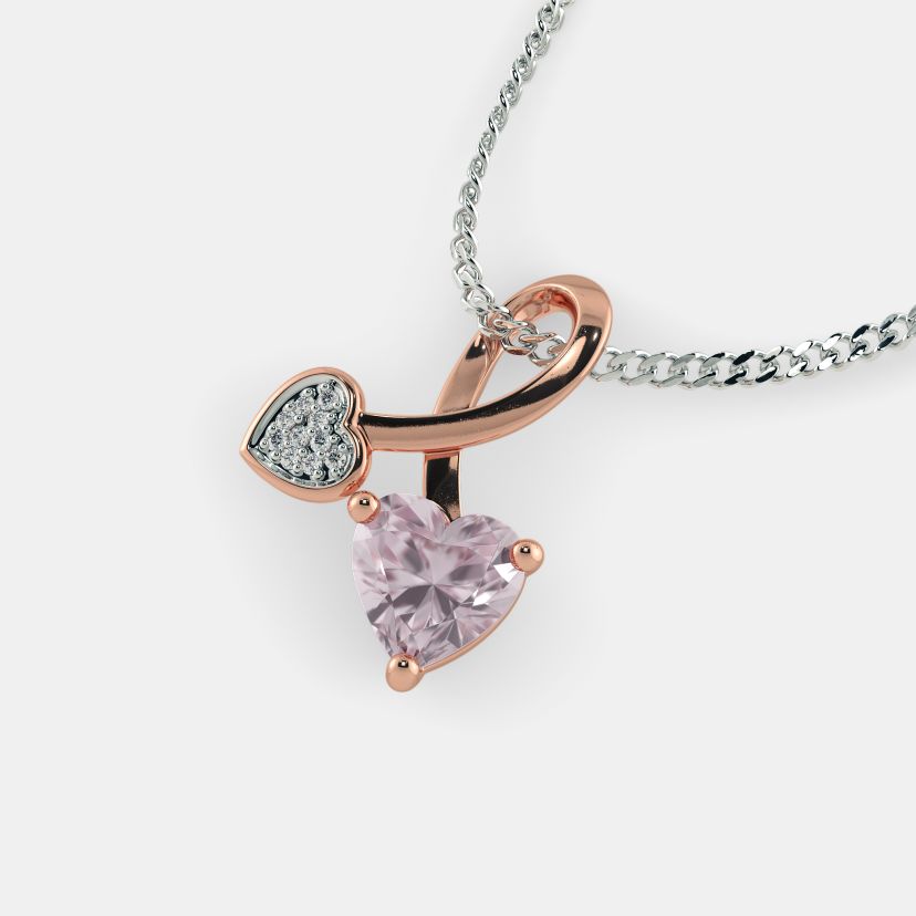The Cira Rose Quartz Pendant - image 7