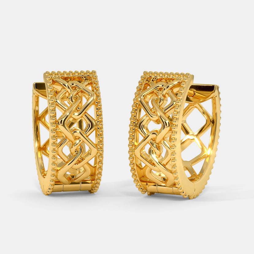 The Interknot Hoop Earrings - image 1