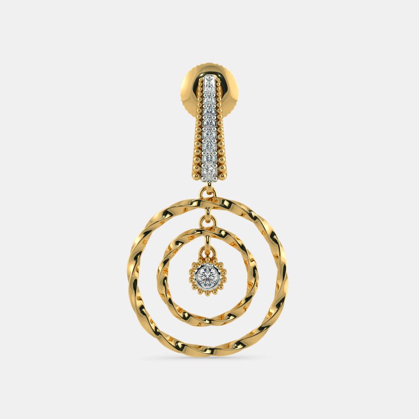 The Barrie circle Drop Earrings - image 7