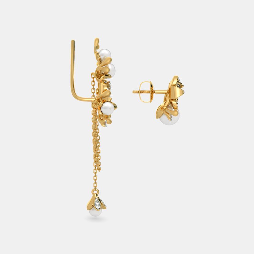The Winter Plum Mismatch Earrings - image 6