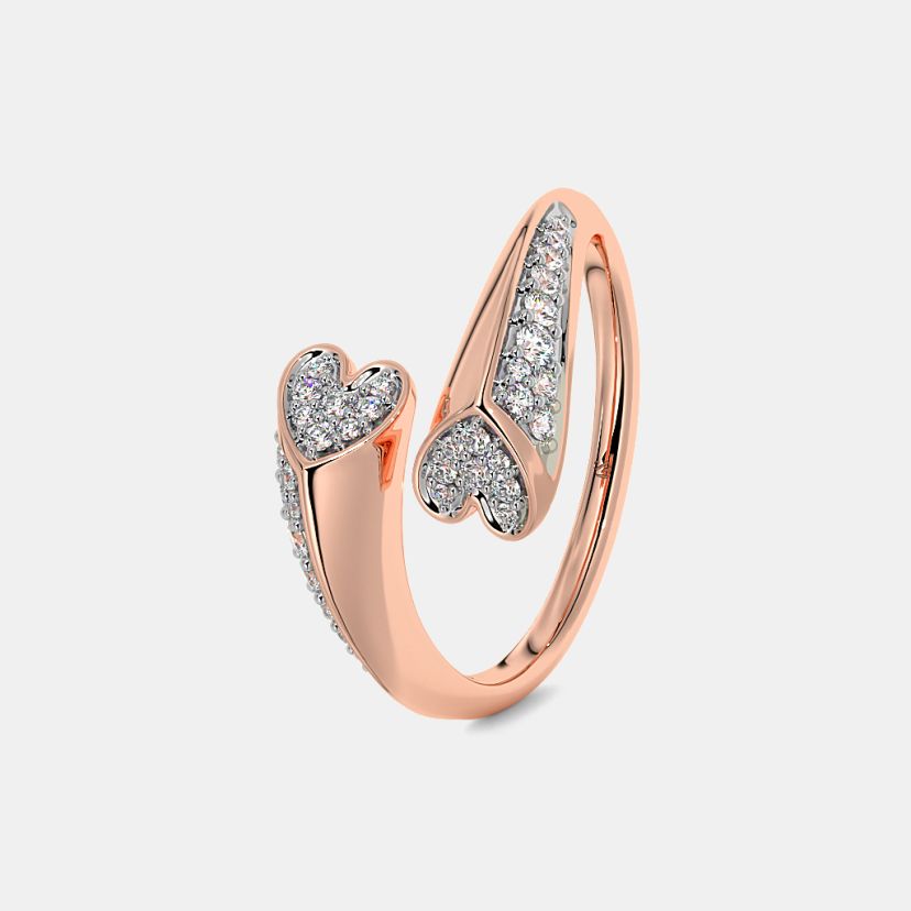 Tanishq heart shaped shop ring