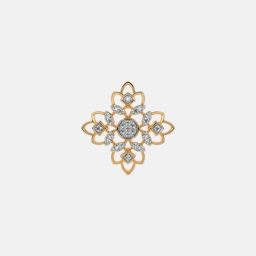 The Haute Lotus Stud Earrings - image 7