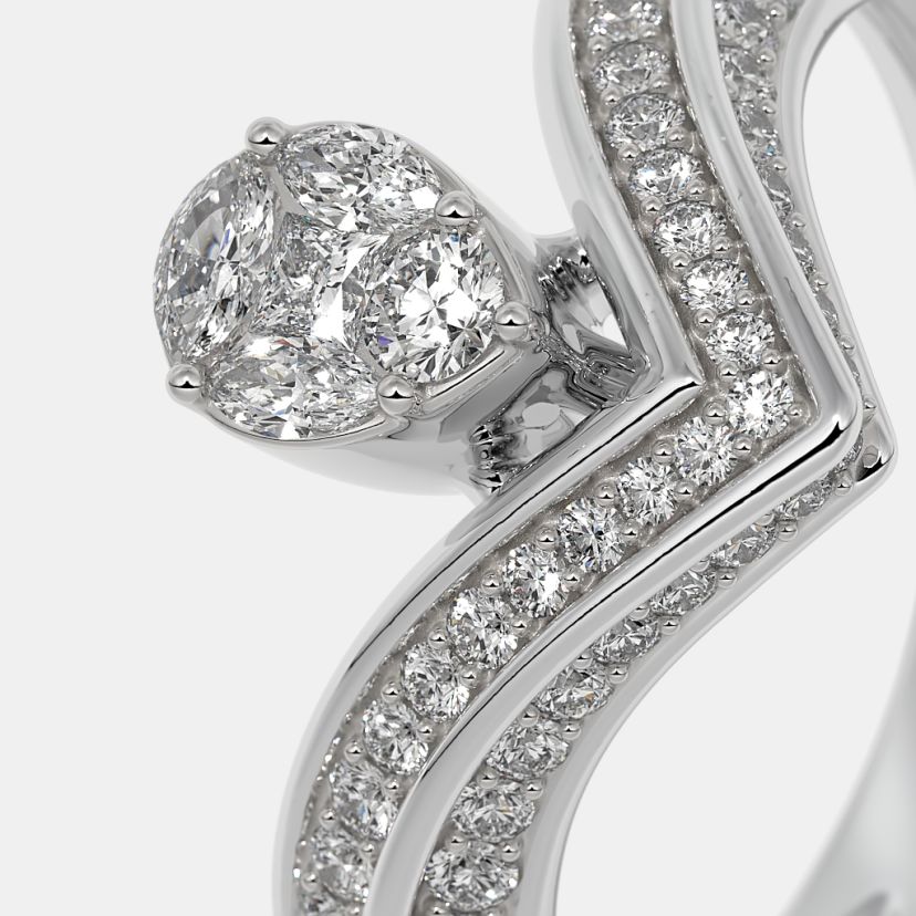 The Oenothera Chevron Ring - image 5