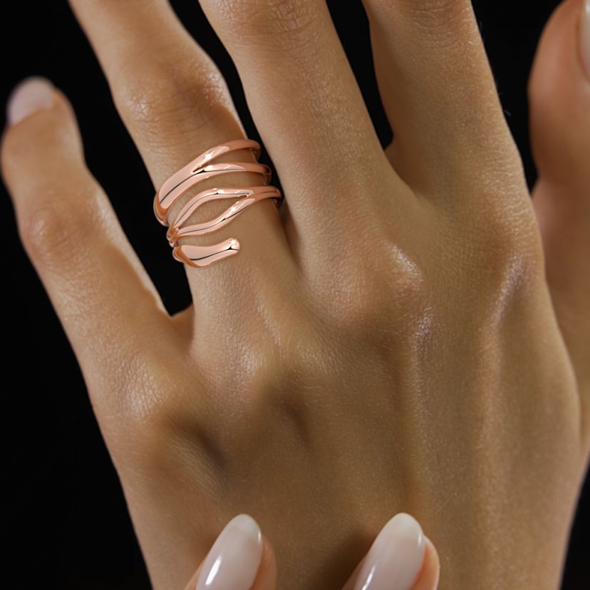 The Debit De La Riviere Spiral Ring - image 3