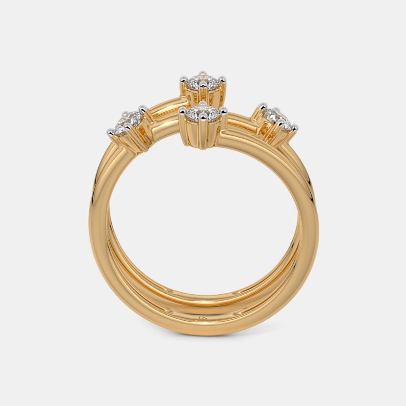 The Quadrix Spiral Ring - image 8