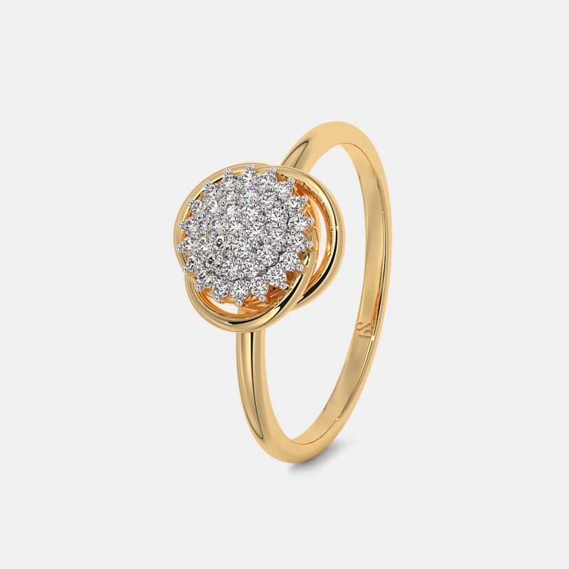 Buy 1400+ 18k Gold Rings Designs Online | BlueStone.com - India's