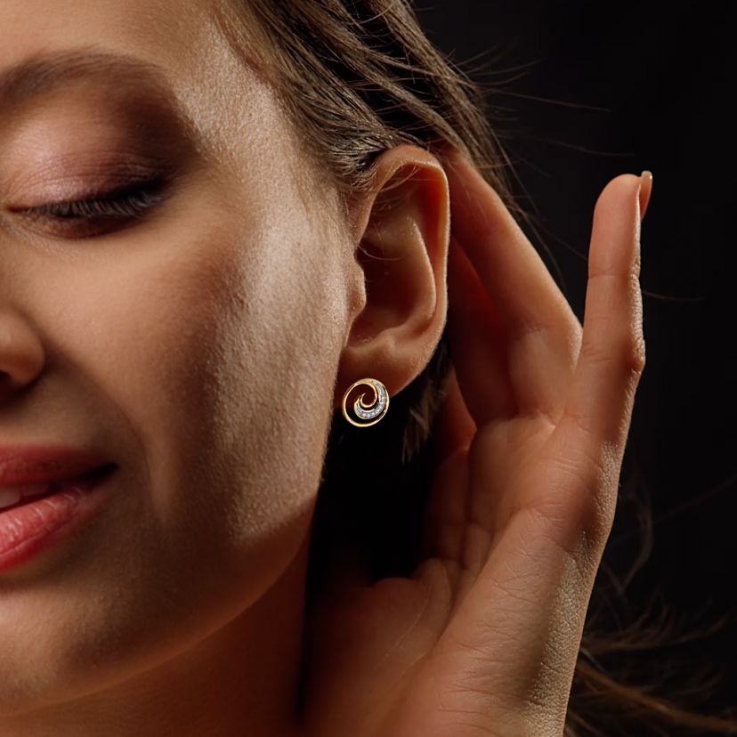 The Lyra Stud Earrings - image 4