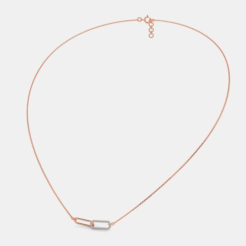 The Duo Link Pendant Necklace - image 4