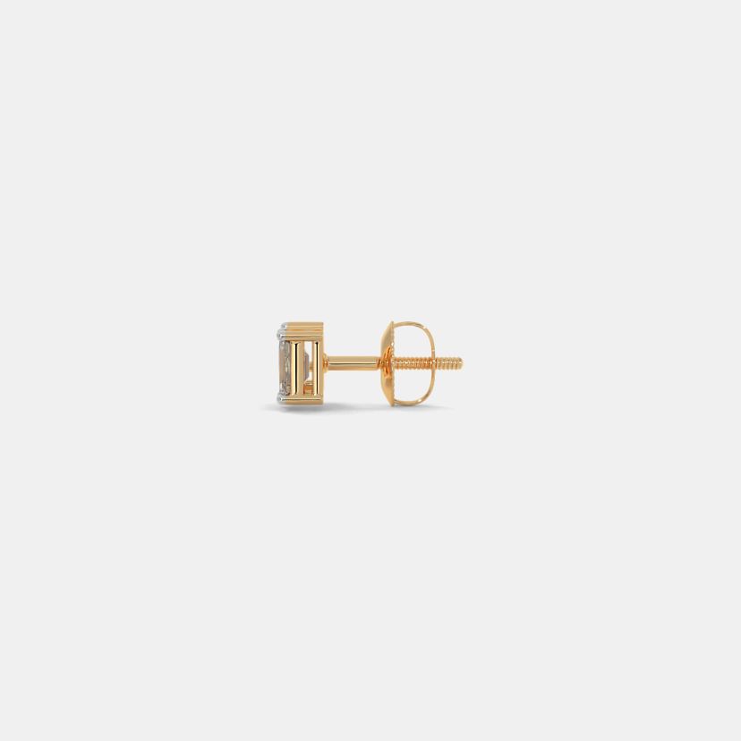 The Galina Solitaire Stud Earrings - image 9