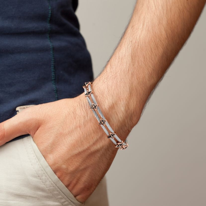 The Gerrar Steel Bangle For Him - image 3