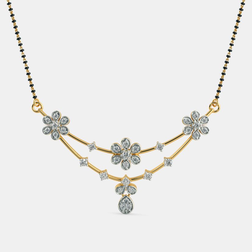 The Parijat Mangalsutra Pendant - image 4