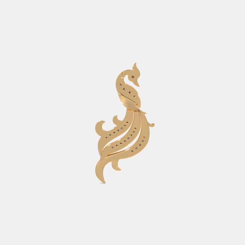 The Twirling Feather Earrings - image 8