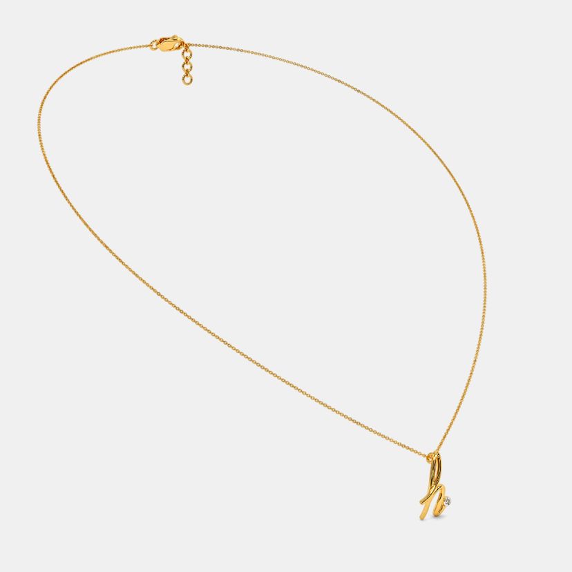The Cursive H Necklace - image 7