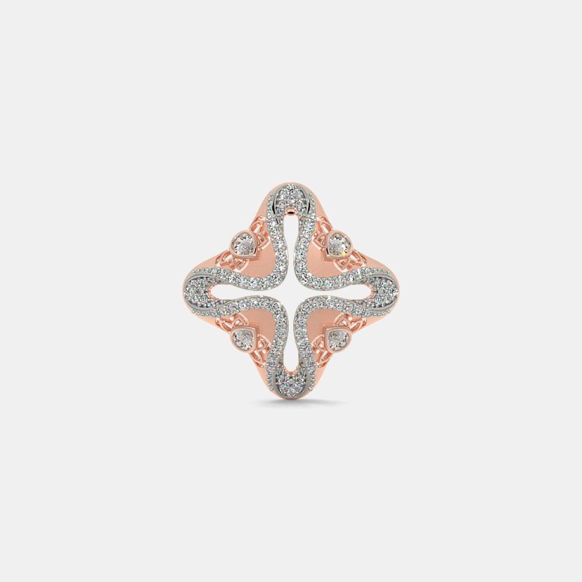 The Lotus Luxe Stud Earrings - image 7