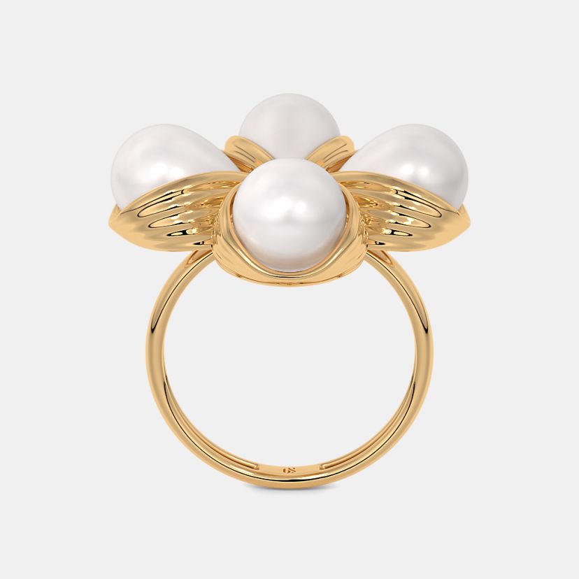 The Pearl Elegance Statement Ring - image 8